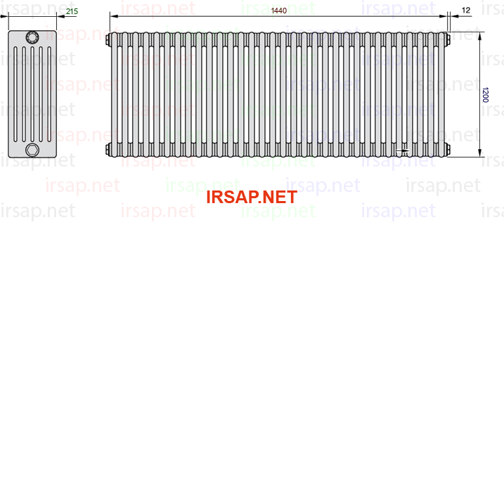 Радиатор IRSAP Tesi 61200/32 T14 CL 01